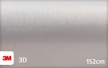 3M 1080 BR120 Brushed Aluminium wrapping folie