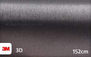 3M 1080 BR201 Brushed Steel wrapping folie