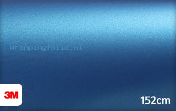 3M 1080 M227 Matte Blue Metallic wrapping folie