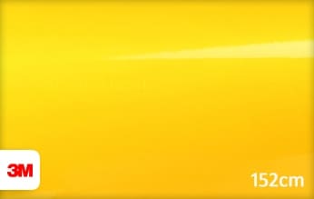 3M 1380 G45 Gloss Royal Yellow wrapping folie
