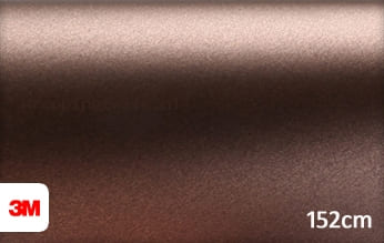 3M 1380 M219 Matte Brown Metallic wrapping folie