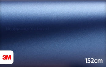 3M 1380 M287 Matte Slate Blue Metallic wrapping folie