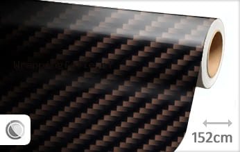 Bruin 2D carbon wrapping folie