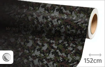 Camouflage digitaal wrapping folie